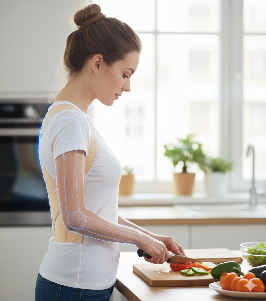 Skin/Nude Spinetie Back Support Brace